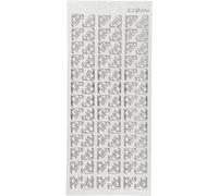 Creativ Stickers, argent, taille unique