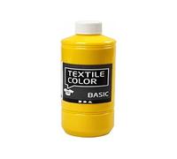 Creativ Textile Color, jaune primaire, 500 ml (Lot de 1)