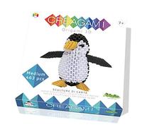 CreativaMente- Creagami Pingouin Jeu de Créativie Origami Modulaires, 821, Multicolore, Taille Unique
