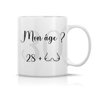 CREATIV'COLOR Mug Tasse Café Thé - Idée Cadeau Anniversaire 30 Ans - Homme Femme - Humour - Drôle - Rigolo - Pas Cher - Original