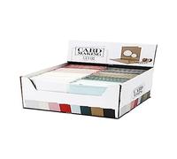 Creative 230569 Lot de 80 cartes et enveloppes Format carte 12,7 x 17,8 cm Dimensions de l'enveloppe 13,3 x 18,9 cm Couleurs assorties 230 g