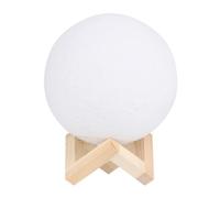 Creative 3D lune petite lumière de nuit LED moon light pendule