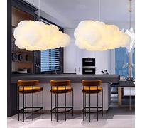 Creative 3D PVC Coton Nuage Abat-jour Lustre Lustre Plafonnier pour Salle à Manger Salon Centre Commercial