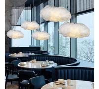 Creative 3D PVC Coton Nuage Abat-jour Lustre Plafonnier pour Salle à Manger Salon Centre Commercial