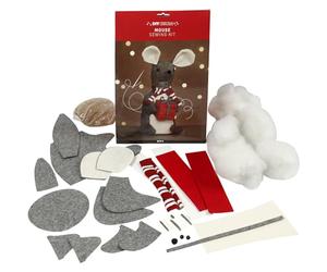 Creative 441822 Souris de Noël Hauteur 30 cm