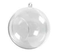 Creativ Company Boules à ouverture 52139 Transparent Diamètre 8 cm Lot de 5