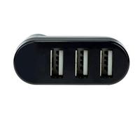 Creative Adaptateur répartiteur 3 ports USB 2.0 rotatif à 180° Noir