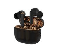 Creative Aurvana Ace 2 - Écouteurs sans fil avec micro - intra-auriculaire - Bluetooth - Suppresseur de bruit actif - noir translucide, cuivre