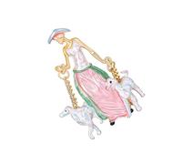 Creative Brooch for Women Pin for Clothing Stylish Brooch in Modern Design for Special Occasions Various Colors