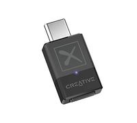 Creative BT-W5 Transmetteur Audio Intelligent Bluetooth 5.3 avec aptX Adaptive, Audio Haute résolution 24 bits/96 kHz, Fonction de Changement d'appareil, Fonctionne avec PC/Mac/Consoles de Jeux