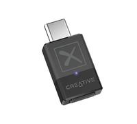 Creative BT-W5 Transmetteur Audio Intelligent Bluetooth 5.3 avec aptX Adaptive, Audio Haute résolution 24 bits/96 kHz, Fonction de Changement d'appareil, Fonctionne avec PC/Mac/Consoles de Jeux