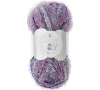 Creative Bubble - Fil à crocheter pour éponge - 50 g - Mix Aubergine