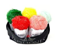 Creative Bubble Lot de 5 pelotes menthe, jaune, rouge, melon, vert