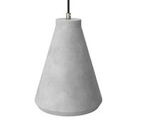 creative cables Abat-Jour en Ciment Entonnoir avec Serre-câble et Douille E27 - Ciment léger