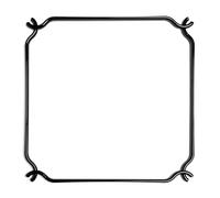 creative cables Cage Carrée - Structure pour lustres - M - L 48 cm, Noir