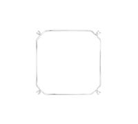 creative cables Cage Carrée - Structure pour lustres - S - L 34 cm, Transparent