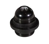 creative cables Kit Douille E27 en bakelite avec écrou Double Anneau pour Abat-Jour - Noir