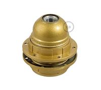 creative cables Kit Douille E27 en bakelite avec écrou Double Anneau pour Abat-Jour - Or