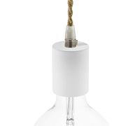 creative cables Kit Douille E27 en Bois - Blanc