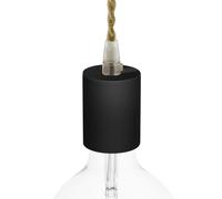 creative cables Kit Douille E27 en Bois - Noir