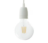 creative cables Kit Douille E27 en Porcelaine - Blanc