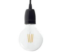 creative cables Kit Douille E27 en Porcelaine - Noir