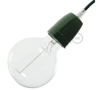 creative cables Kit Douille E27 en Porcelaine - Vert