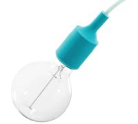 creative cables Kit Douille E27 en Silicone - Turquoise