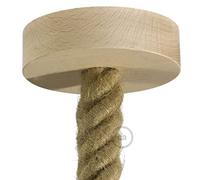 creative cables Kit Rosace en Bois pour Corde 3XL - Neutre