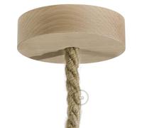creative cables Kit Rosace en Bois pour Corde XL - Neutre