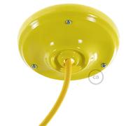 creative cables Kit Rosace en Porcelaine - Jaune