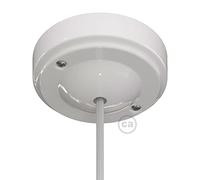 creative cables Kit Rosace Minimal en Porcelaine - Blanc