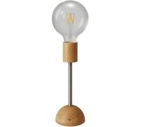 creative cables - Lampe portative et rechargeable Cabless02 avec ampoule globo G125 - Avec ampoule, Neutre