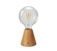 creative cables - Lampe portative LED rechargeable Cabless01 avec ampoule globo G125 - Avec ampoule, Neutre