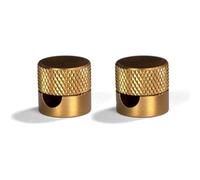 creative cables Lot de 2 pièces - Sarè Fixation murale, passe-câble en métal pour câble textile - Bronze satiné