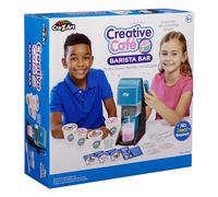 Creative Café Barista Barista Machine à café avec fouet alimenté par piles pour faire mousser le vrai lait Comprend des pochoirs pour latte art