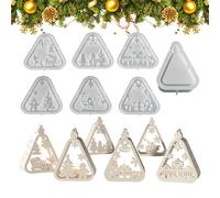 Creative Candle Mold - Lantern Silicone Molds for Holiday Crafting | Flexible Silicone with 7 Designs, Easy Demolding Kit, DIY Resin Tools for Kids Teens Professionals Home Decor