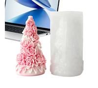 Creative Candle Molds - 3D Tree Kit for Beginners | Reusable Silicone with Artistic Shape, DIY Craft Accessory, Seasonal Candle Making Tool for Family Friends Home Party Holiday