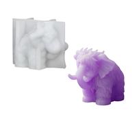 Creative Candle Molds - Non Stick 3D Animal Crafts | Cute Silicone with Flexible Shape, Realistic Decorative Tool, Family Friends Men Women Home Indoor Party Activity Art Gift