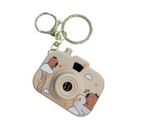 Creative Capybaras Projection Camera Keynchain Avec Projecteur Miniature Intégré Pour Adultes Et Amateurs D'anime Porte-clés Robuste Léger
