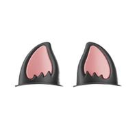 Creative Cat Ears | Hard Hat Accessories | Cat Ears Headgear | Helmet Cat Ears | Adhesive Hat Decoration | Motorcycle Hat Horns | Cat Horns Stickers Helmet Decorative Ears for Hard Hats