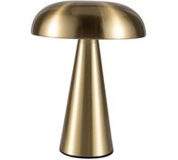 Creative Champignon Lampe de Table Rechargeable Tactile Gradation LED Veilleuse 3 Niveaux Luminosité Lampe de Bureau , doré