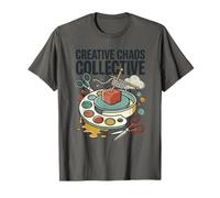 Creative Chaos Collective Artist Craft Humour Mixed Media Art T-Shirt