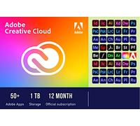 Creative Cloud 2026 - Licence 1 An 1 Tb Cloud + 1000 Crédits Ai Mensuels Suite Complète Pour Création Graphique, Vidéo Et Design