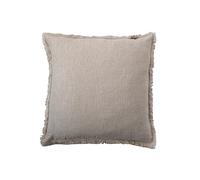 Creative Co-op Frange en Lin lavé en Pierre de 20 Pouces, Oreiller Naturel