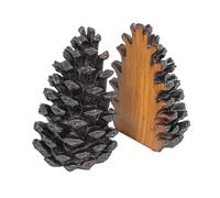 Creative Co-OP Resin Pinecone Bookends by Creative Co-OP