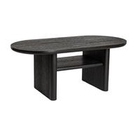 Creative Co-Op Table basse en bois de Firwood, noir