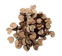 Creative Coeurs En Bois Confettis Vintage Chic Table Scatter DIY Artisanat De Mariage De Décoration De Style style 1 Rentable et DurableLe merveilleux