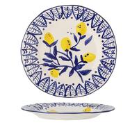 Creative Collection Maxima Assiette en faïence Bleu 27 x 3 cm
