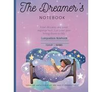 Creative Composition Notebook: For Girls: 110 Pages of Lined Paper in 7.5 x 9.25” Size